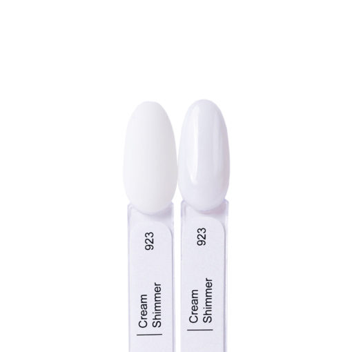923 Gel Polish Microshimmer Base Coat. Cream Shimmer 10 ml - Image 2